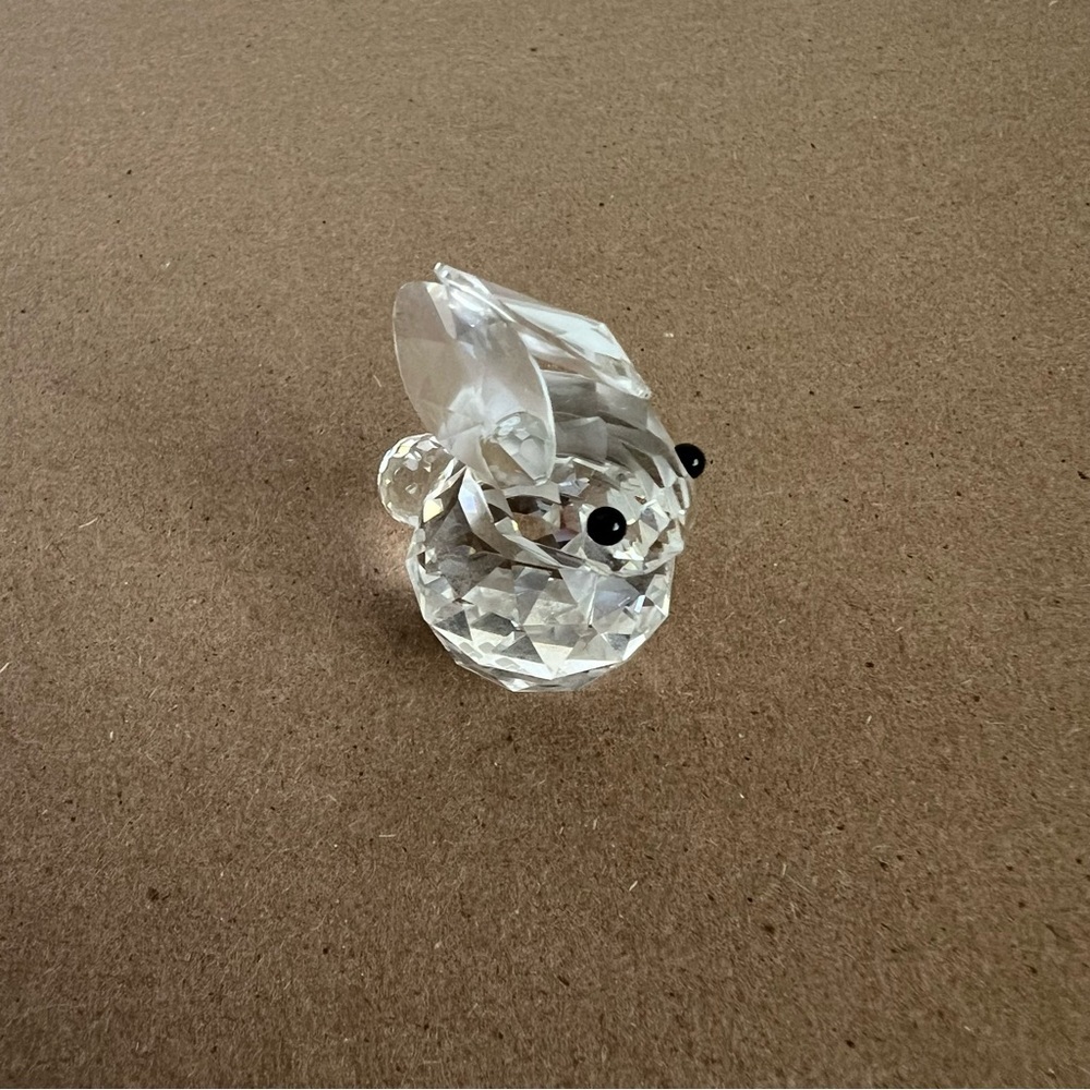 SWAROVSKI Mini Crystal Rabbit Sitting Figurine